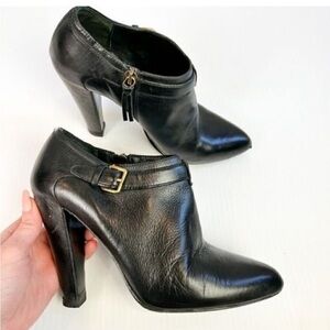 Miu Miu Black Ankle Booties
